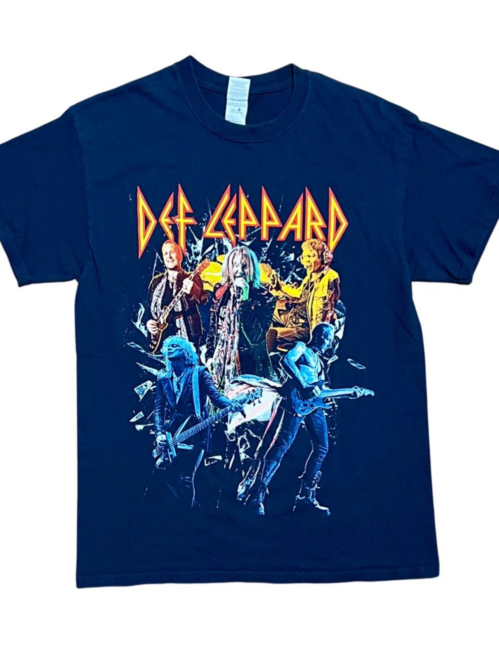 Def Leppard 2016 Double Sided Concert Tour Graphic T-Shirt, Men's Medium